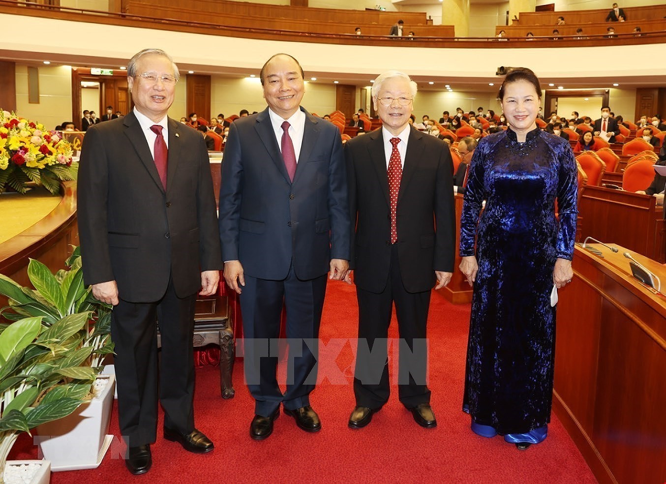 Comite Central del Partido Comunista de Vietnam comienza su XIV pleno hinh anh 4