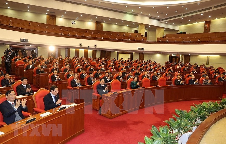 Concluye XIV pleno del Comite Central del Partido Comunista de Vietnam hinh anh 4