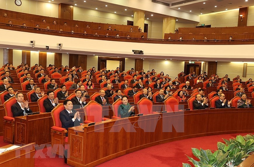 Concluye XIV pleno del Comite Central del Partido Comunista de Vietnam hinh anh 5