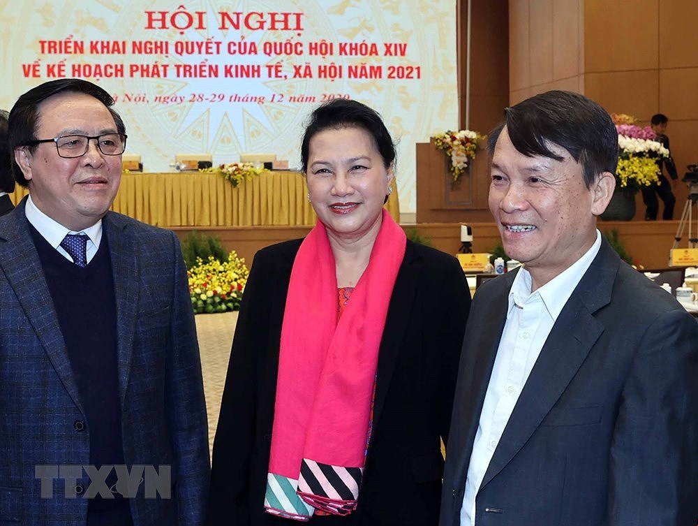 Conferencia nacional sobre resolucion de la Asamblea Nacional de Vietnam de la XIV legislatura hinh anh 5