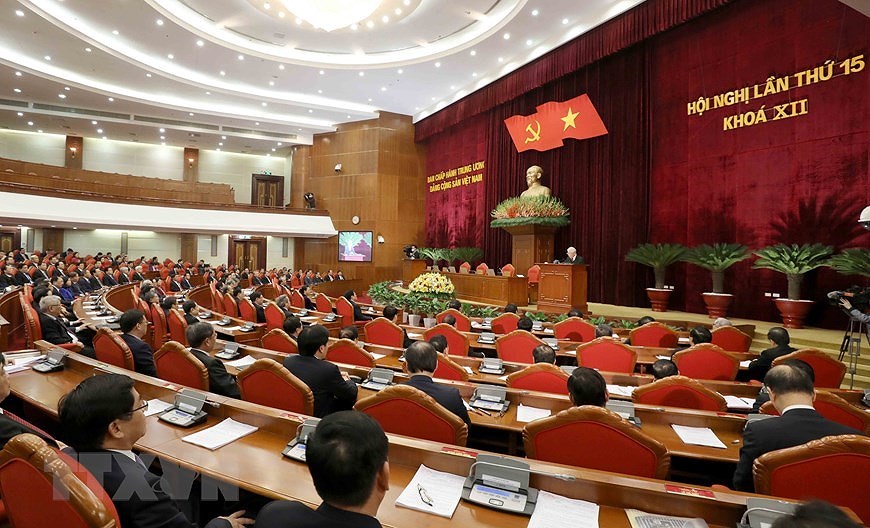 Comite Central del Partido Comunista de Vietnam concluye su XV pleno hinh anh 6