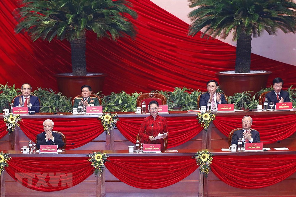 Presentan el Comite Central del Partido Comunista de Vietnam del XIII mandato hinh anh 1