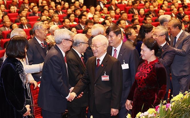 Se inicia el XIII Congreso Nacional del Partido Comunista de Vietnam hinh anh 1