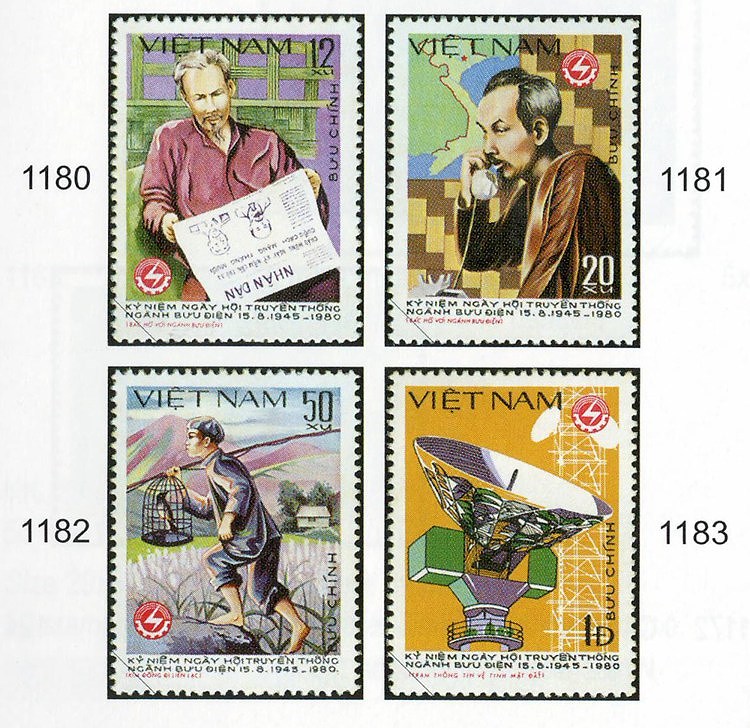Collection de timbres sur le President Ho Chi Minh hinh anh 5